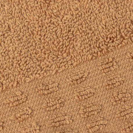 Asciugamano con frange 550gr tinta unita