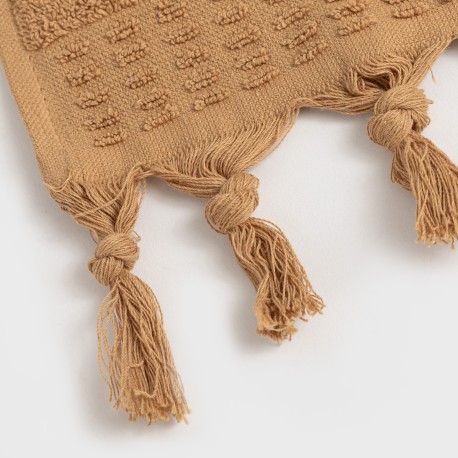 Asciugamano con frange 550gr tinta unita