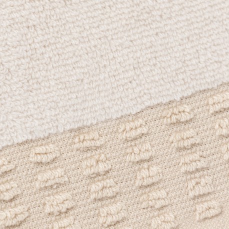 Asciugamano con frange 550gr tinta unita