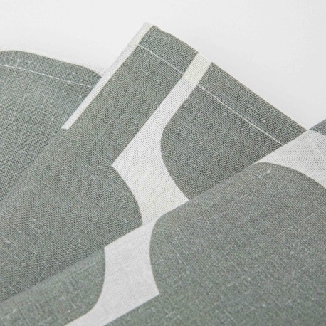 Set di 4 tovaglioli Sunnies verde salvia