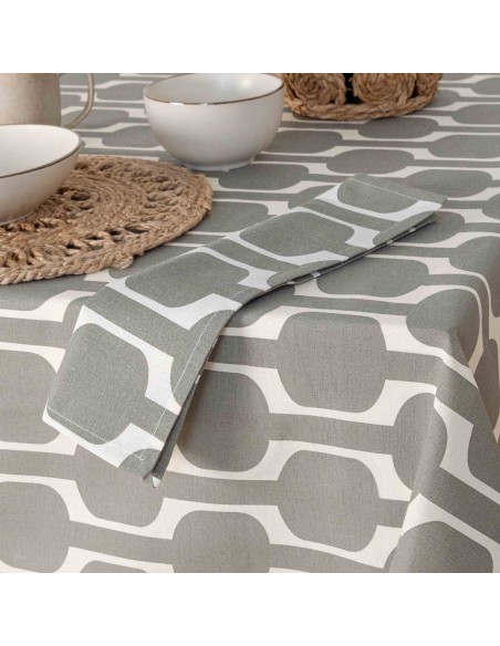 Set di 4 tovaglioli Sunnies verde salvia