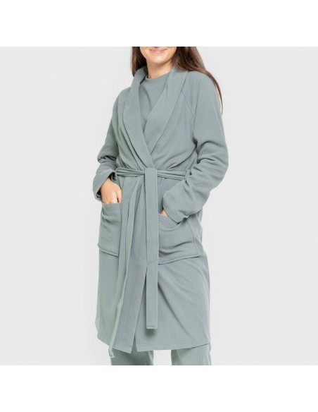 Vestaglia a costine Raya Ancha tinta unita Vestaglia a costine Raya Ancha tinta unita