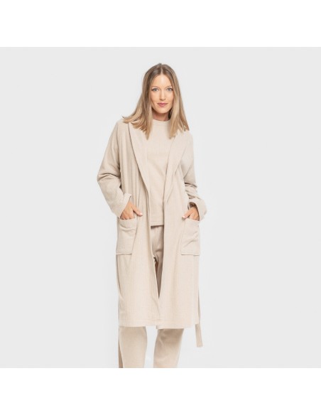 Vestaglia a costine Raya Ancha tinta unita Vestaglia a costine Raya Ancha tinta unita