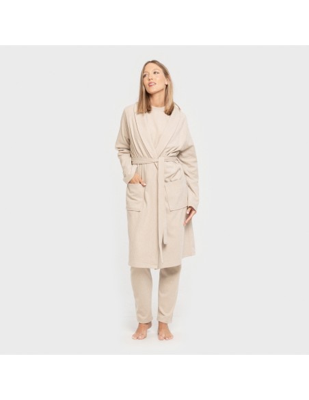 Vestaglia a costine Raya Ancha tinta unita Vestaglia a costine Raya Ancha tinta unita