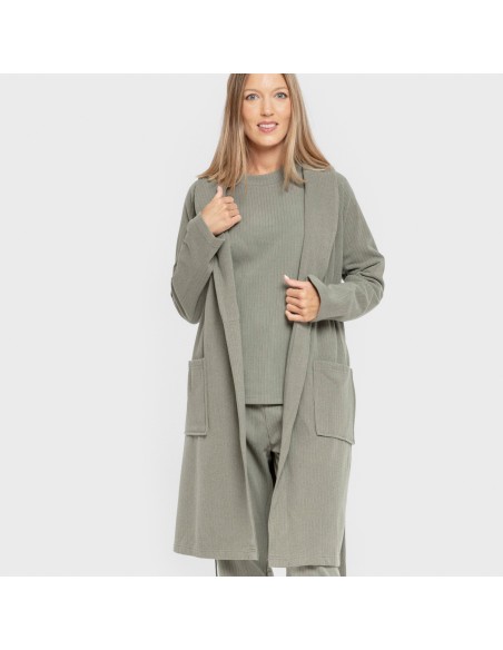 Vestaglia a costine Raya Ancha tinta unita Vestaglia a costine Raya Ancha tinta unita