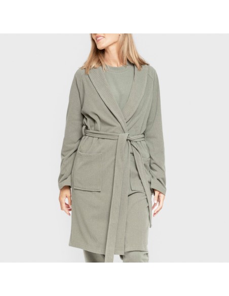 Vestaglia a costine Raya Ancha tinta unita Vestaglia a costine Raya Ancha tinta unita