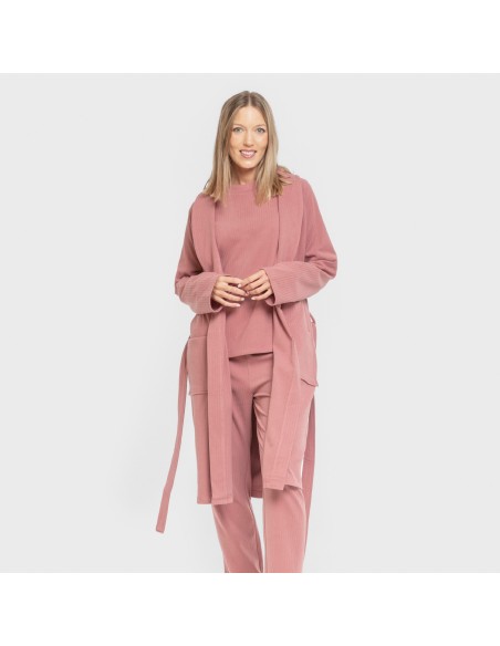 Vestaglia a costine Raya Ancha tinta unita Vestaglia a costine Raya Ancha tinta unita