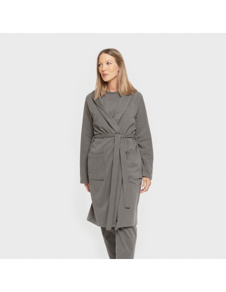 Vestaglia a costine Raya Ancha tinta unita Vestaglia a costine Raya Ancha tinta unita