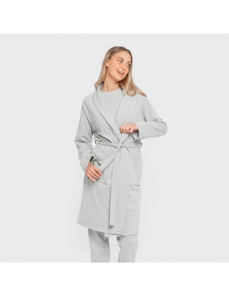 Vestaglia a costine Raya Ancha tinta unita Vestaglia a costine Raya Ancha tinta unita