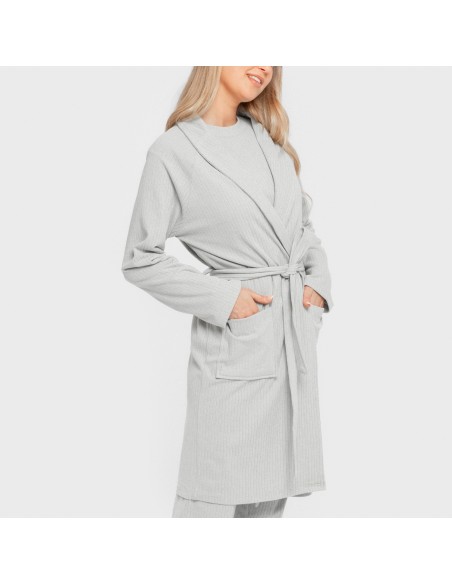 Vestaglia a costine Raya Ancha tinta unita Vestaglia a costine Raya Ancha tinta unita