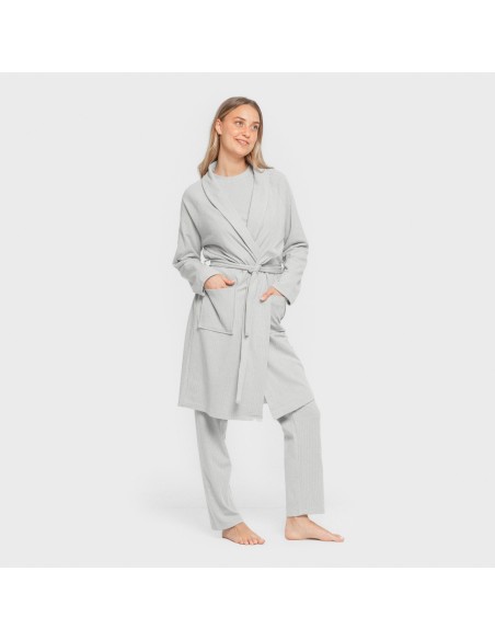 Vestaglia a costine Raya Ancha tinta unita Vestaglia a costine Raya Ancha tinta unita