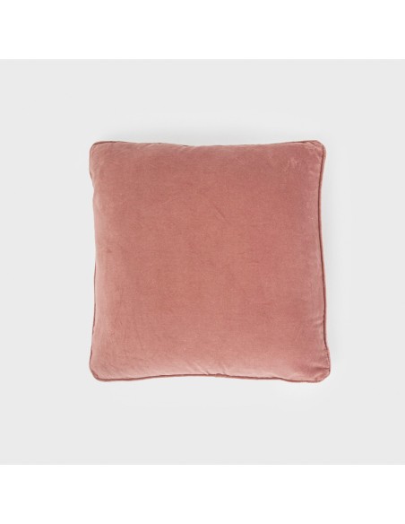 Cuscino quadrato velluto cotone - federa + imbottitura