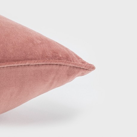 Cuscino quadrato velluto cotone - federa + imbottitura