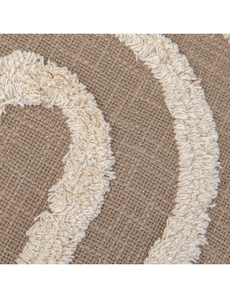 Cuscino quadrato cotone Drus 45x45 - federa + imbottitura