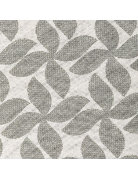 Cuscino quadrato Keira grigio 45x45 - federa + imbottitura