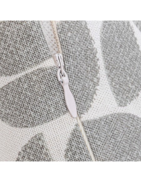 Cuscino quadrato Keira grigio 45x45 - federa + imbottitura