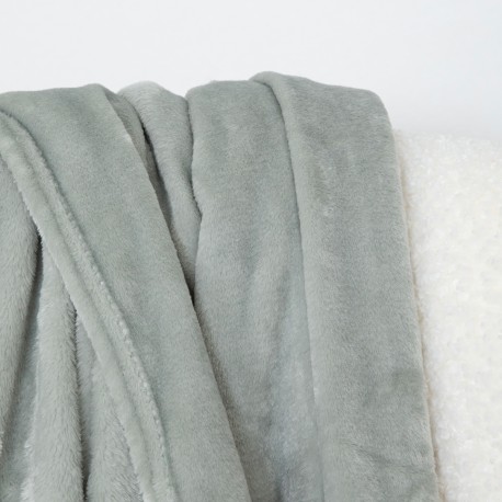 Coperta velluto tinta unita