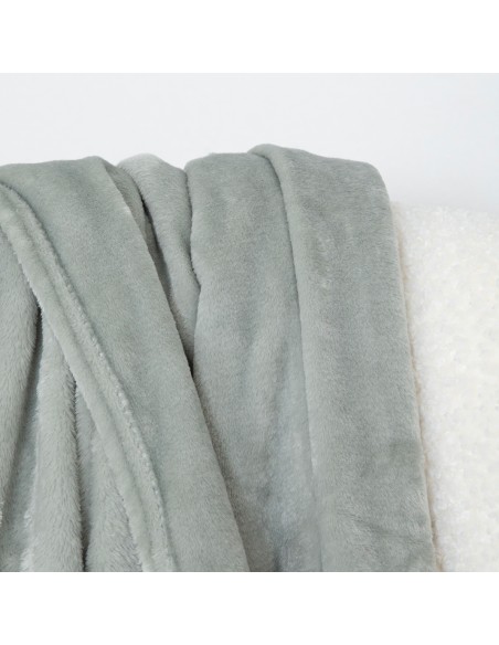 Coperta velluto tinta unita