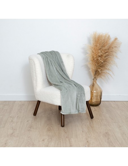 Coperta velluto tinta unita