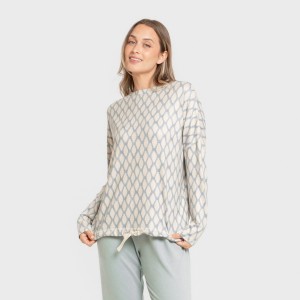 Pigiama lungo Secret donna Orlando blu