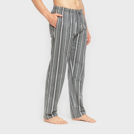 Pigiama uomo flanella Cronos verde