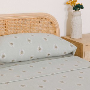 Set di lenzuola termiche Alexia verde