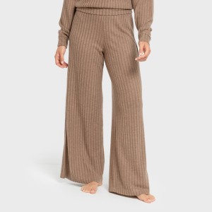 Pantalone lungo a palazzo 4x2 a costine - donna 2