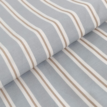 Copripiumino cotone Schon blu grigiastro