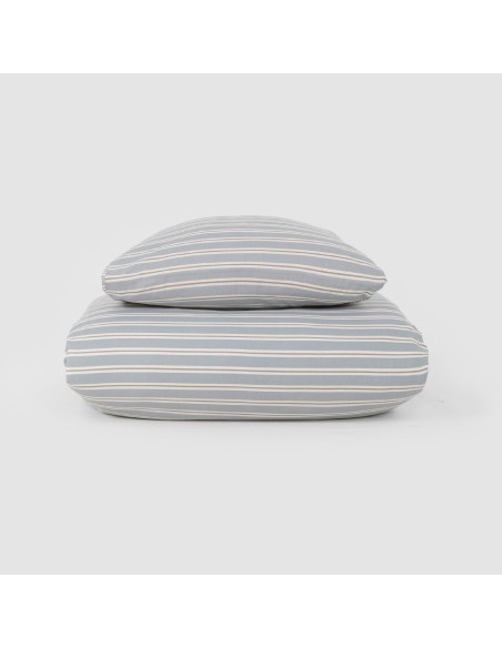 Copripiumino cotone Schon blu grigiastro Copripiumino cotone Schon blu grigiastro