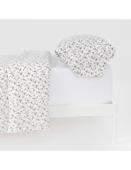 Copripiumino cotone Triana ocra - terracotta Copripiumino cotone Triana ocra - terracotta