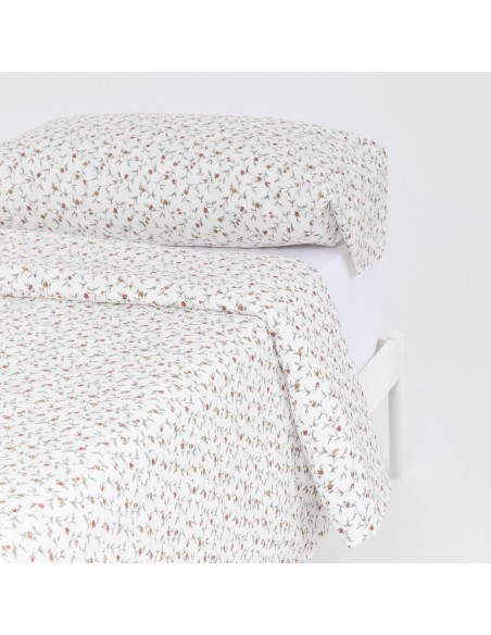 Copripiumino cotone Triana ocra - terracotta Copripiumino cotone Triana ocra - terracotta