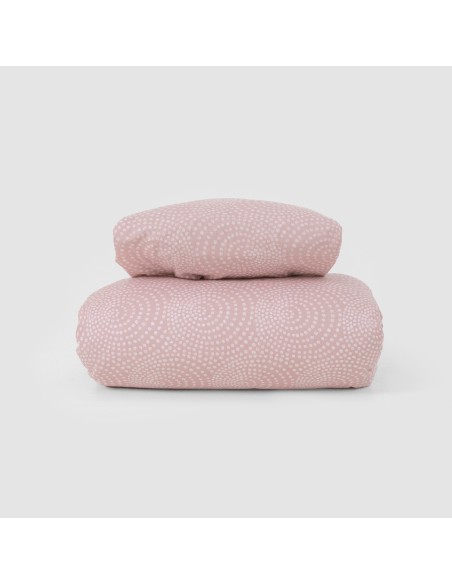 Copripiumino cotone Katy reversible malva rosa Copripiumino cotone Katy reversible malva rosa