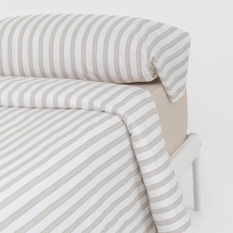 Copripiumino cotone Raya Sit topo - verde secco