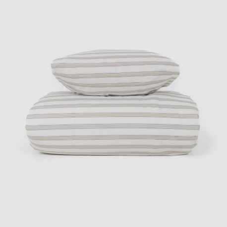 Copripiumino cotone Raya Sit topo - verde secco