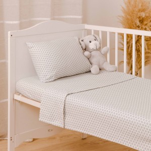 Set di lenzuola flanella Dune indigo cuna