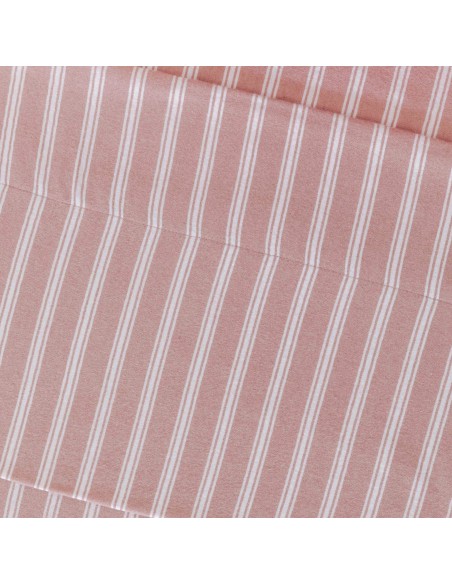 Set di lenzuola flanella Raya Marsella rosa keike