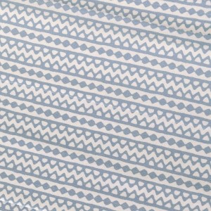 Set di lenzuola flanella Etnico indigo 2