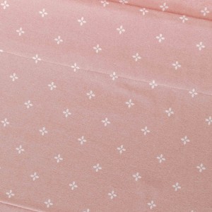 Set di lenzuola flanella Perforada rosa keike 2