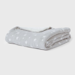 Coperta sherpa Cosmo perla