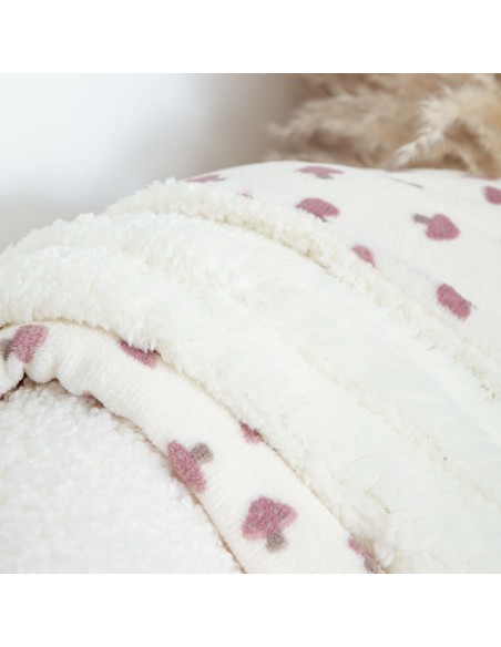 Coperta sherpa Ellen marrone