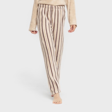 Pigiama pile coral Raya Brooke sabbia