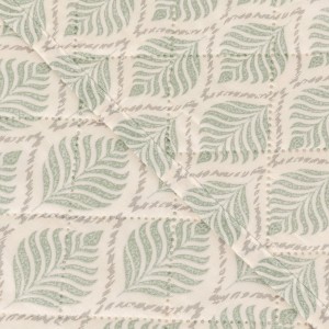 Copriletto bouti Charleston verde 2