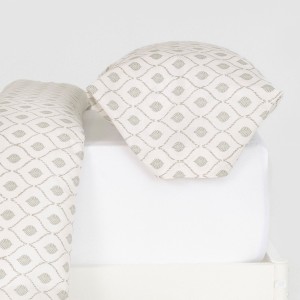 Copripiumino cotone Charleston verde secco
