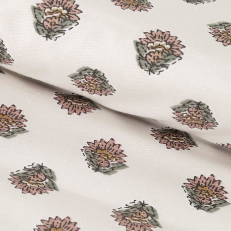 Copripiumino cotone Elliane verde keike