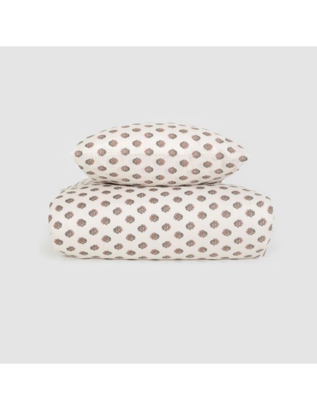 Copripiumino cotone Elliane verde keike