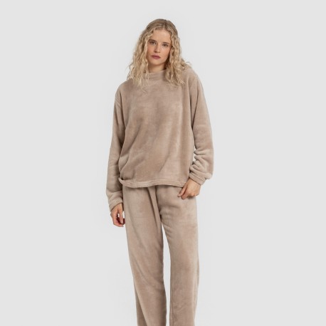 Pigiama velluto tinta unita