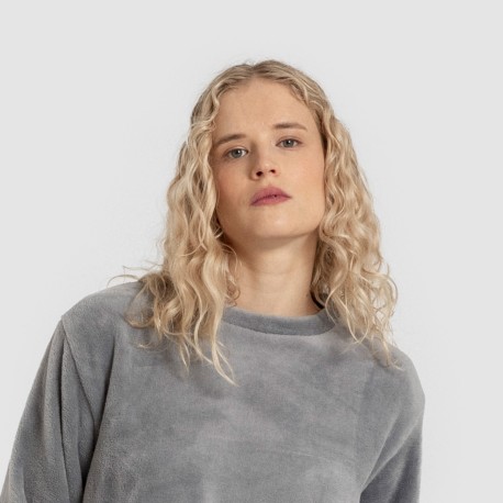 Pigiama velluto tinta unita