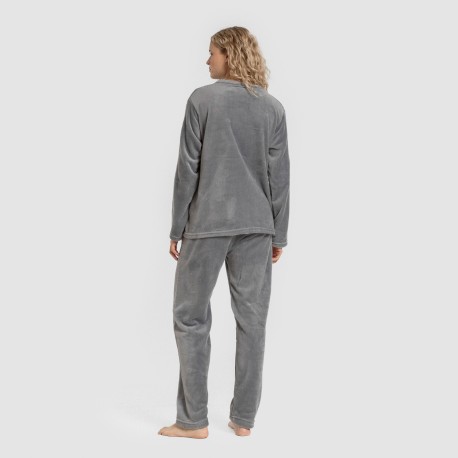 Pigiama velluto tinta unita