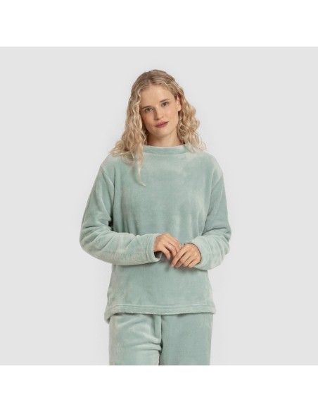 Pigiama velluto tinta unita Pigiama velluto tinta unita