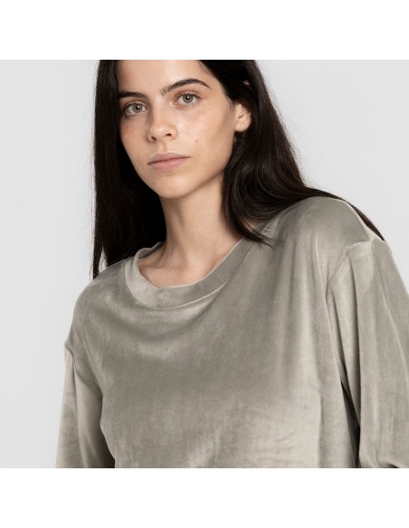 Pigiama velluto super soft Raya Seasonal verde